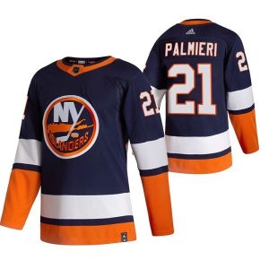 New York Islanders Trikot Kyle Palmieri 21 2022 Reverse Retro Blau Authentic